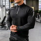 Men’s Long Sleeve Compression Shirt Rashguard Fitness Sports Top