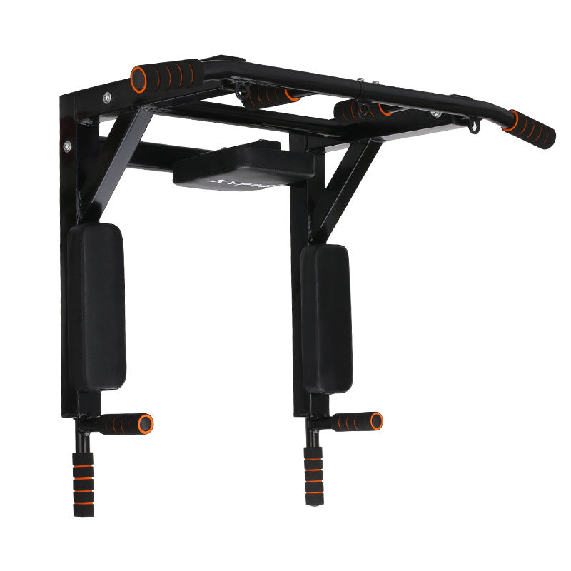 Wall-Mounted Pull-Up Bar Parallel Bars Sandbag Rack Fitness Equipment
