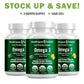 High Dose Omega 3 Fish Oil Supplement 60 Softgels