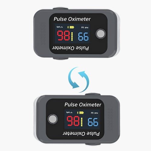 BM1000C Fingertip Pulse Oximeter Blood Oxygen Heart Rate Monitor