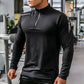 Men’s Long Sleeve Compression Shirt Rashguard Fitness Sports Top
