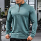 Men’s Long Sleeve Compression Shirt Rashguard Fitness Sports Top