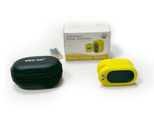 Med-Pat Ducky Kids Pulse Oximeter SpO2 Heart Rate Monitor